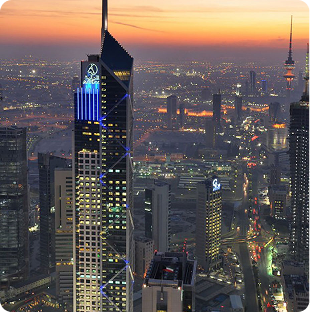 Kuwait City Skyline